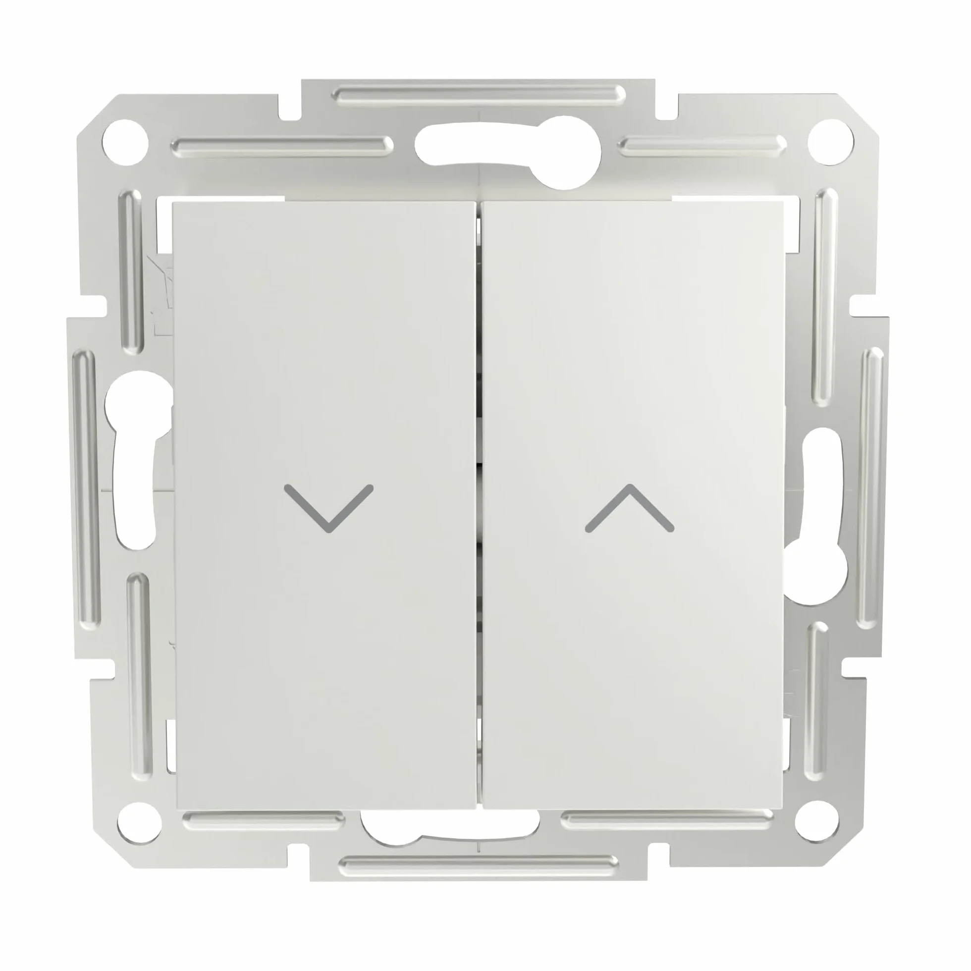 Schneider Electric Asfora EPH1370521D przełącznik do rolet 10 A - 250 V LED podtynkowy, przełącznik żaluzji, zaciski wtykowe, biały