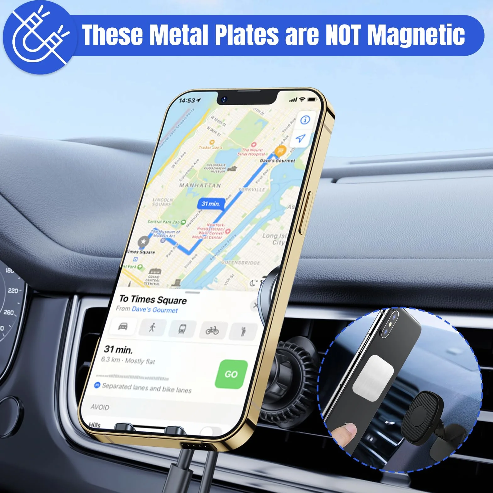 20 sztuk metalowych płytek na magnesy, metalowe płytki, samoprzylepne, metalowe płytki na telefon komórkowy, kwadratowe metalowe płytki, metalowe płytki samoprzylepne, do uchwytów na telefon