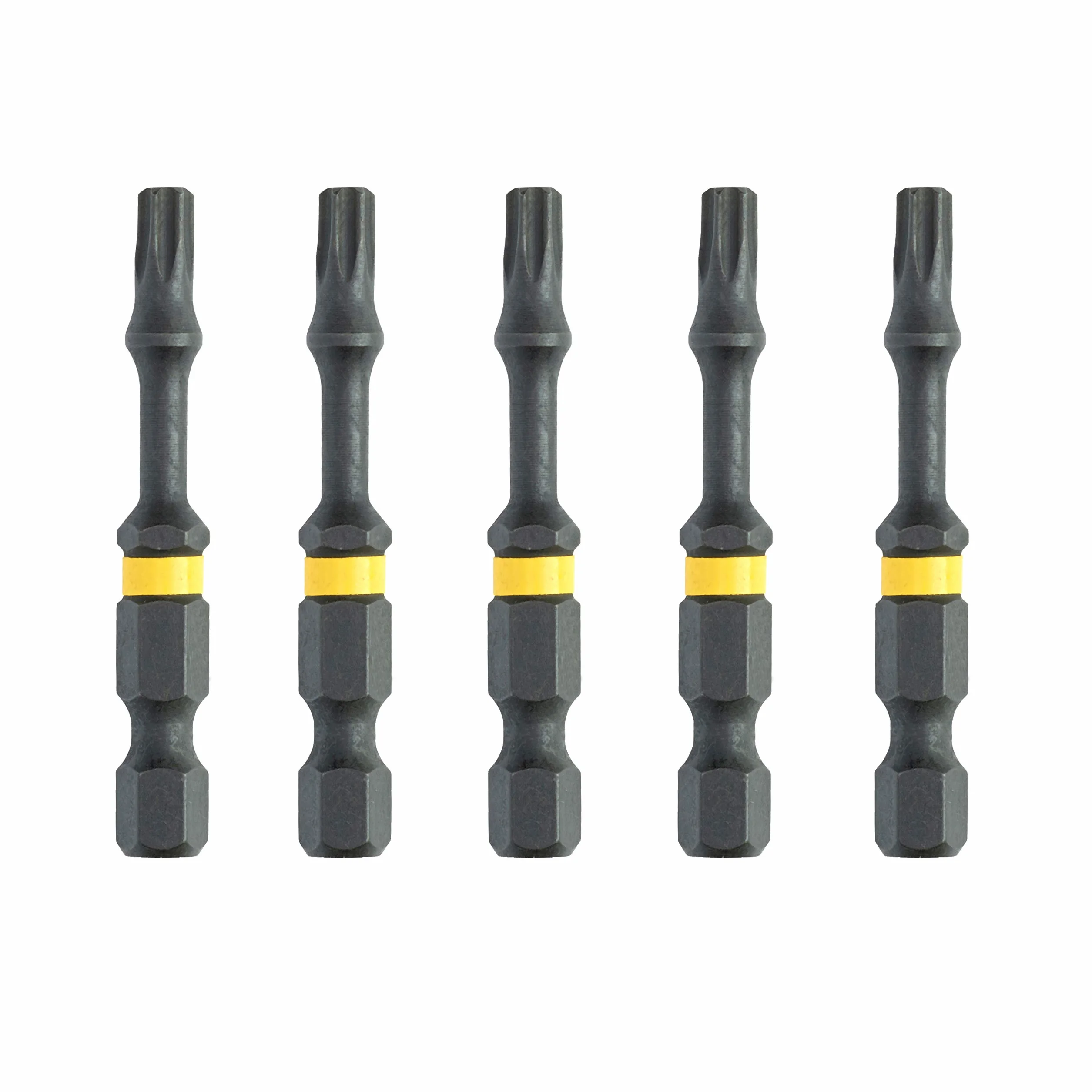 DEWALT Extreme Flextorq T15 DT7394T bity udarowe (do stosowania w wkrętarkach udarowych, optymalna elastyczność bitów dla maksymalnej żywotności), 5 sztuk