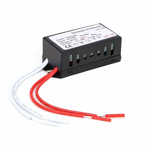 HC oświetlenie transformator elektroniczny Wejście 220 woltów/wyjście 12 V inteligentny sterownik zasilacza przetwornica napięcia adapter transformatora elektronicznego (60 W)