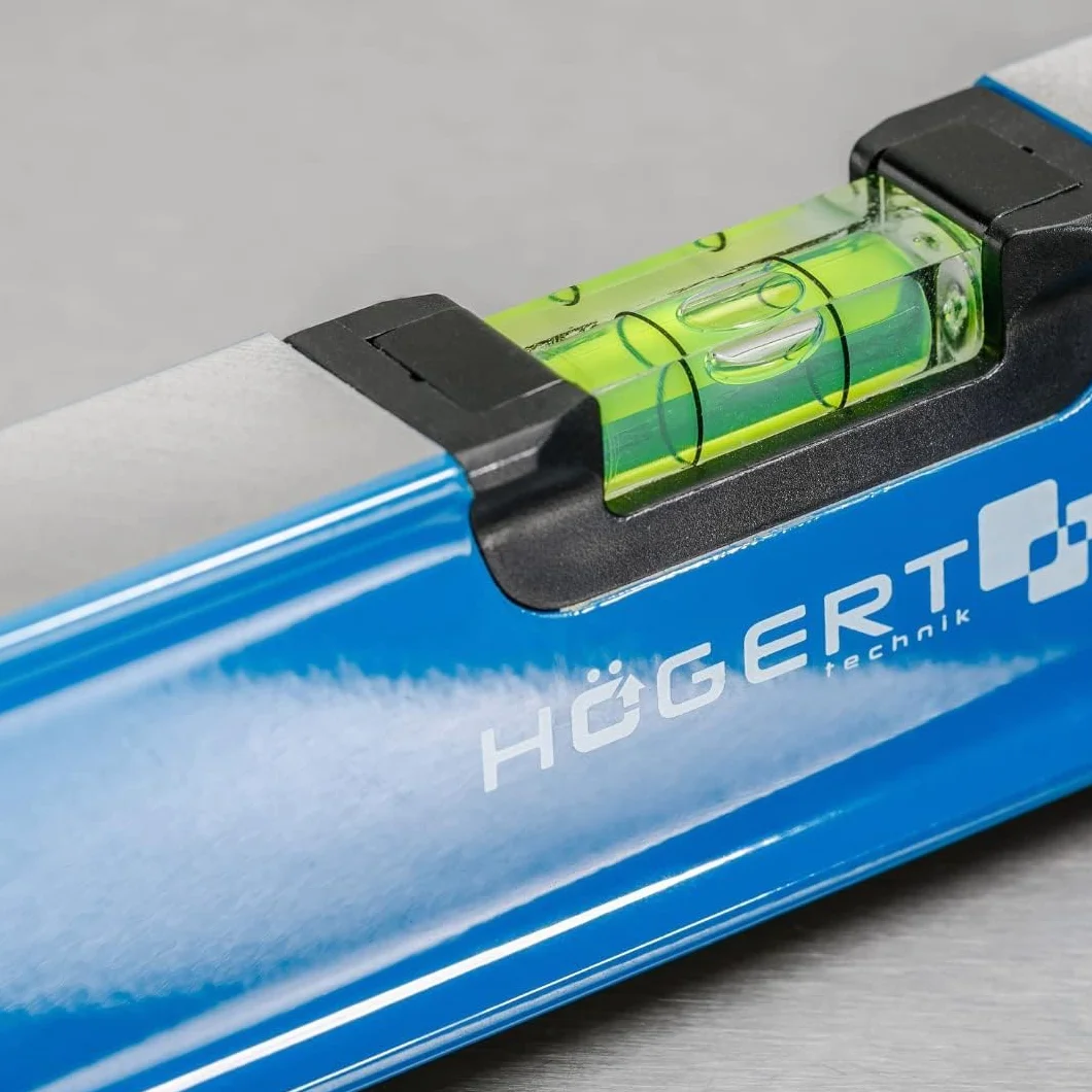 Högert Technik HT4M001-D Poziomica Libellowa, Niebieski, 20 cm