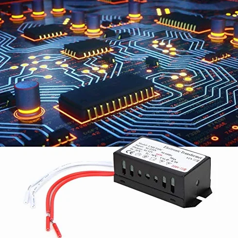 HC oświetlenie transformator elektroniczny Wejście 220 woltów/wyjście 12 V inteligentny sterownik zasilacza przetwornica napięcia adapter transformatora elektronicznego (60 W)
