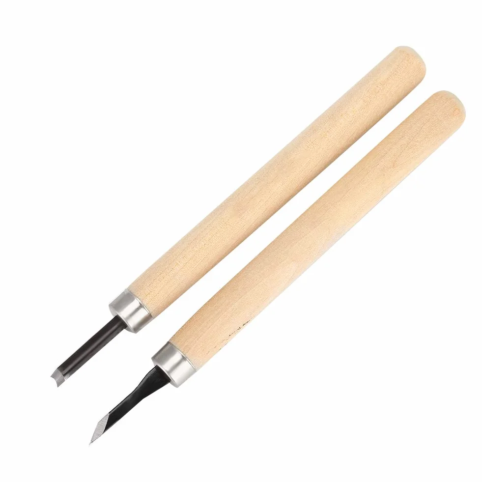 Holz Messer, Tools Set, 4?PCS professionelle Messer Manuelle Spitzer Gummi Stempel Messer Carving Tools Set