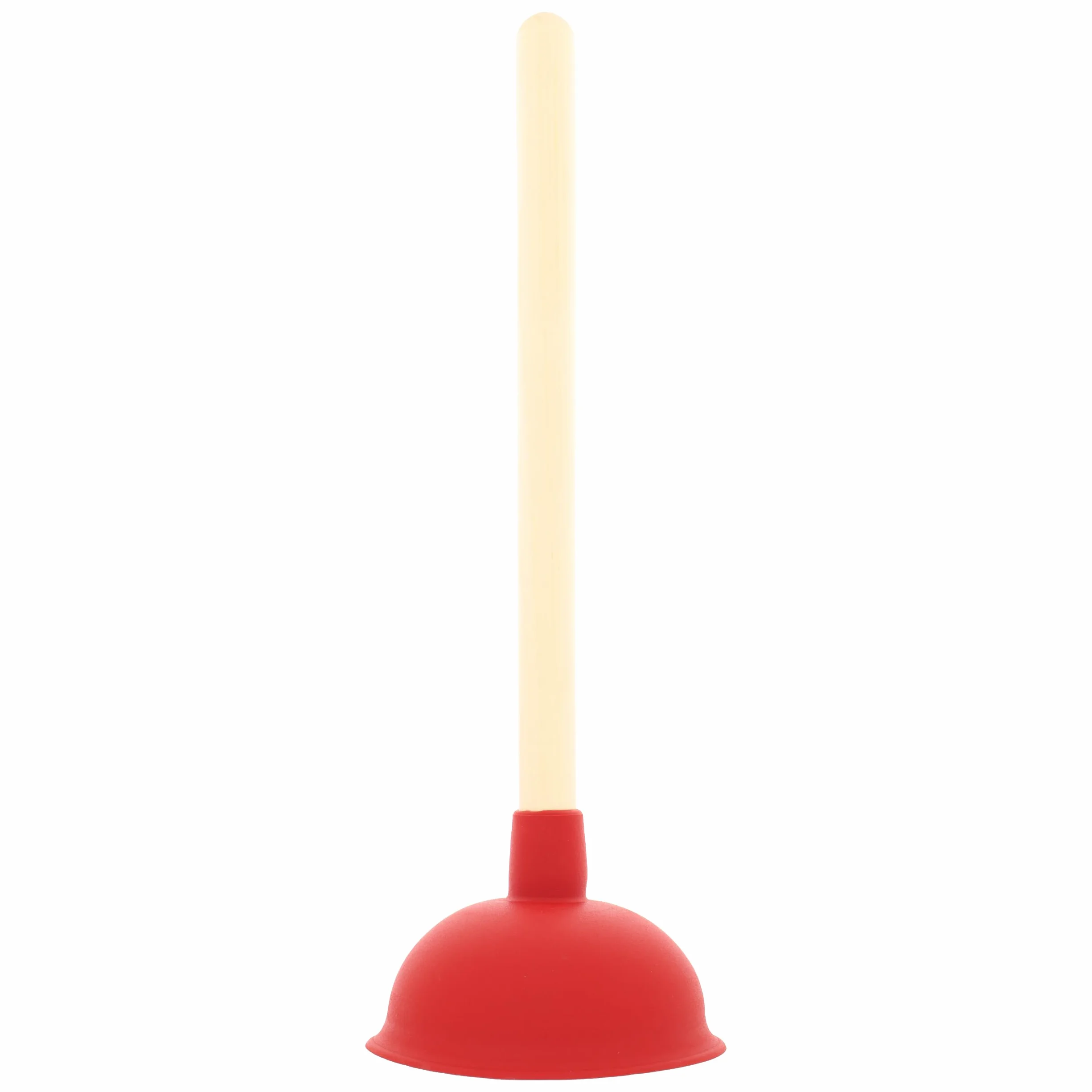 Sorbo Środek do czyszczenia odpływu – Ø 14 cm przyssawka z naturalnej gumy – 40 cm drewniany uchwyt – do zatkanych zlewów, umywalek i toalet – skuteczny przepychacz do łazienki i kuchni – wytrzymały i