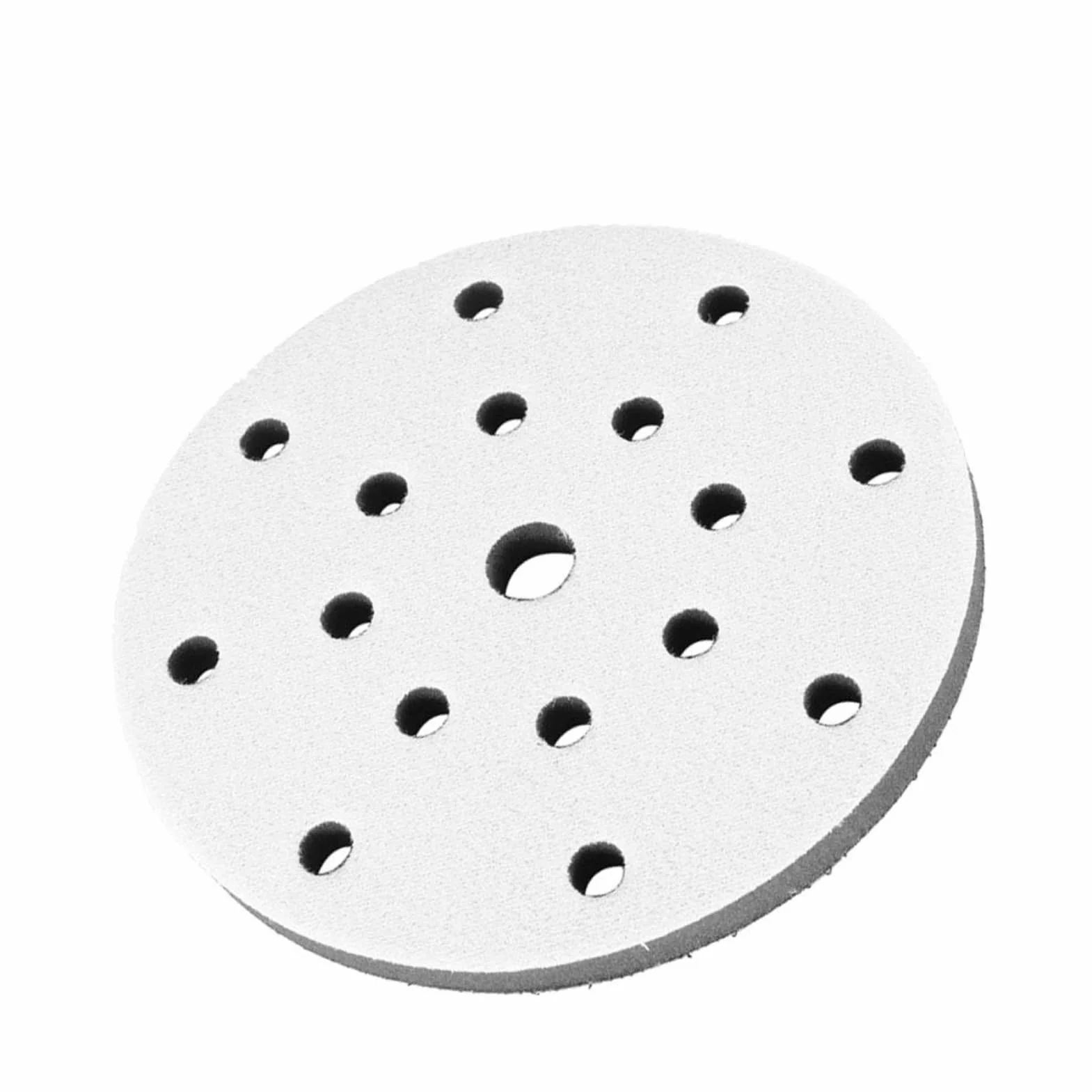 Miękka Podkładka Polerska, średnica 150 Mm Miękka Gąbka Buforowa Podkładka Podkładki Szlifierskie do Polerki i Szlifierki(6 inch 17 holes)