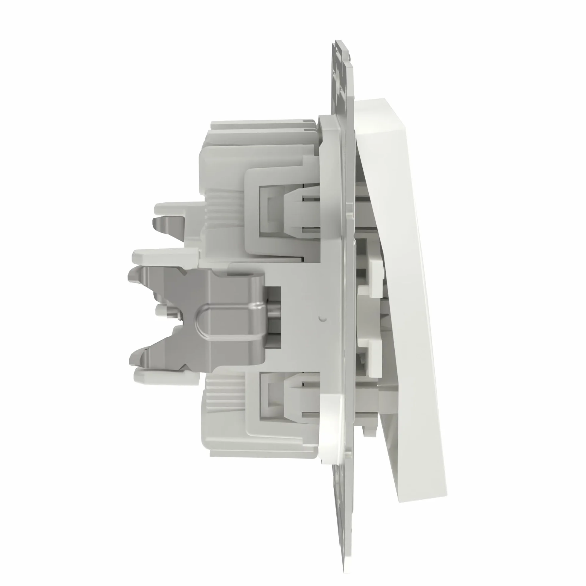 Schneider Electric Asfora EPH1370521D przełącznik do rolet 10 A - 250 V LED podtynkowy, przełącznik żaluzji, zaciski wtykowe, biały