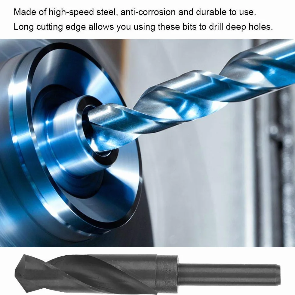 Wiertło spiralne 1/2", 16,5 mm / 18,5 mm / 19,5 mm / 23,5 mm narzędzie do wiercenia ze stali szybkotnącej (23,5 mm)