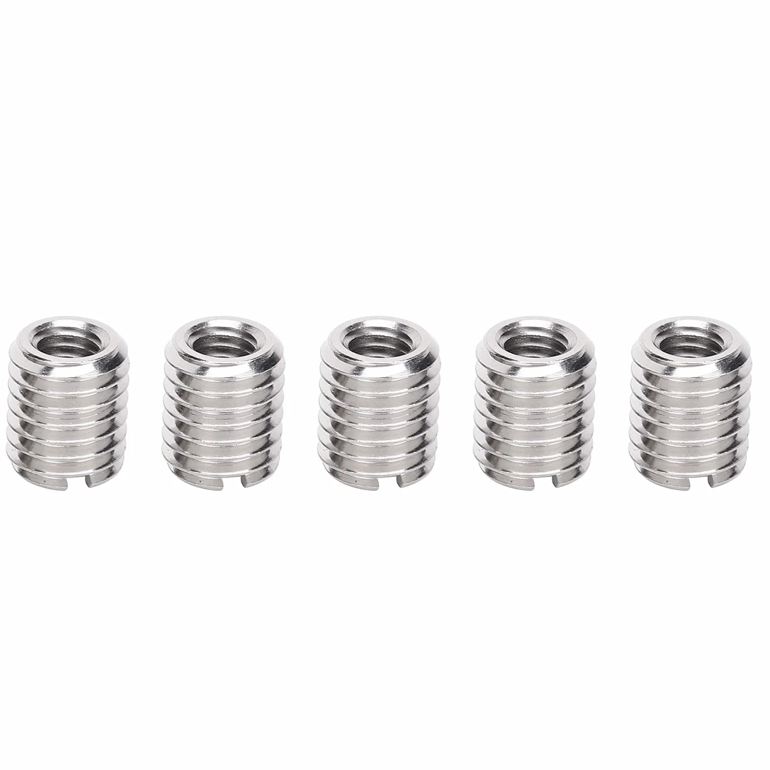 10pcs Wstaw nakrętkę, Narzędzie do Naprawy Gwintu M6 i M10, Gniazdo Konwersji, Wykonane z 303 Stali Nierdzewnej, Standardowa Specyfikacja, Odpowiednia dla Różnych Pól